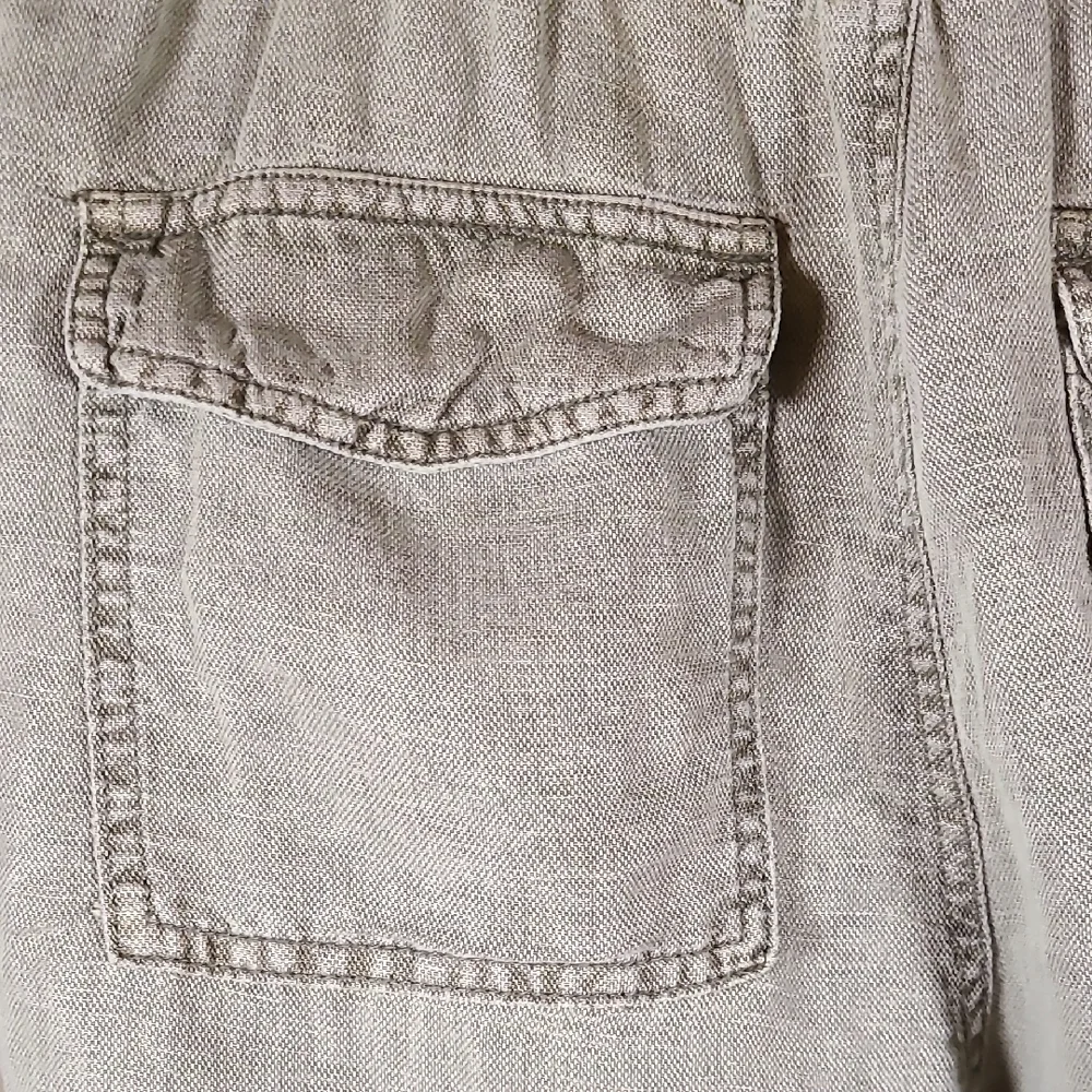C&C‎ California Olive Green Linen Blend Pants Medium